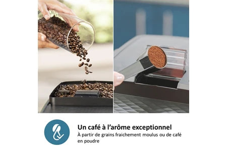 Expresso avec broyeur Philips EP5547/90 machine automatique Série 5500 - LatteGo