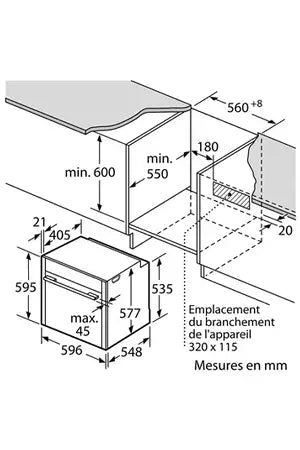 Four encastrable Neff B64FS31N0 - N90