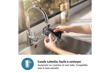 Expresso avec broyeur Philips EP3349/70 Machine automatique Série 3300 LatteGO