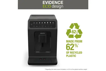 Expresso avec broyeur Krups EVIDENCE ECO-DESIGN EA897B10 Reconditionné