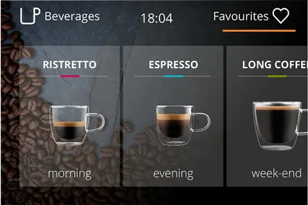 Expresso avec broyeur Krups INTUITION PREFERENCE NOIR 11 BOISSONS EA873810