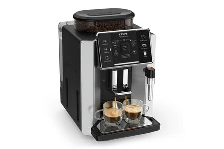 Expresso avec broyeur Krups SENSATION Machine à café à grain SILVER EA910E10