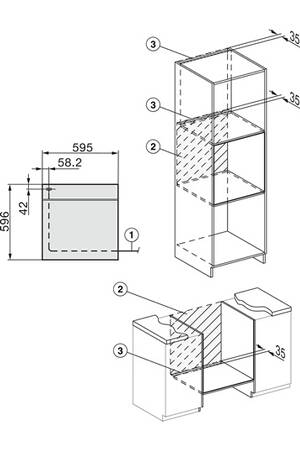 Four encastrable Miele H 7161 BP