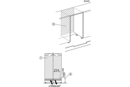Congélateur armoire Miele FNUS 7040 D 88 cm
