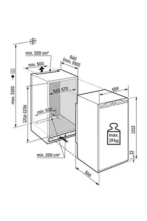 Réfrigérateur 1 porte Liebherr IRBc4120-22 BioFresh