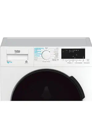 Lave-linge séchant Beko HTE7614YBST SLIM