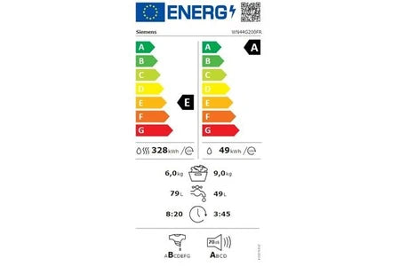 Lave-linge séchant Siemens  WN44G200FR