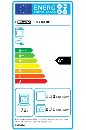 Four encastrable Miele H 7164 BP
