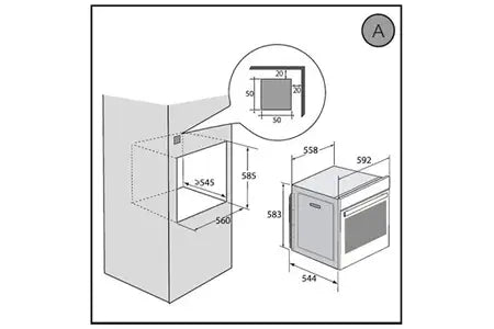 Four encastrable Sauter SOP6210X