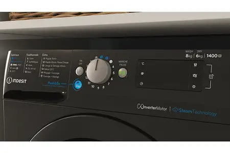 Lave-linge séchant Indesit BDE86435BKVFR