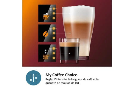 Expresso avec broyeur Philips EP5547/90 machine automatique Série 5500 - LatteGo