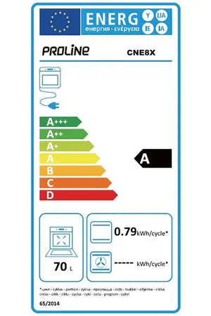 Four encastrable Proline CNE8X