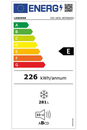Congélateur coffre Liebherr cfe 1870-26