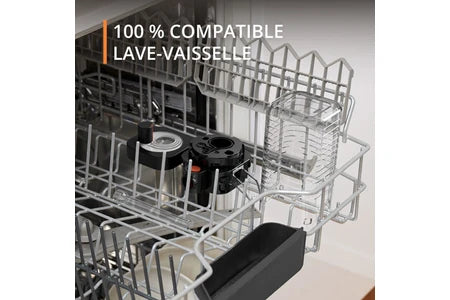 Expresso avec broyeur Krups Sensation Lait EA912HF1 Gris anthracite