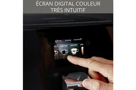 Expresso avec broyeur Krups INTUITION PREFERENCE NOIR 11 BOISSONS EA873810