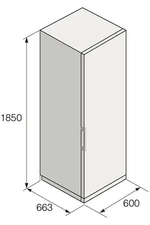 Congélateur armoire Asko FN23841W