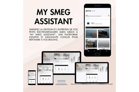 Expresso avec broyeur Smeg BCC13BLMEU NOIR MAT
