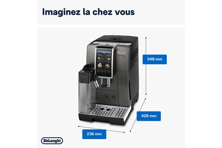 Expresso avec broyeur Delonghi FEB3895.TB Dinamica plus Titanium