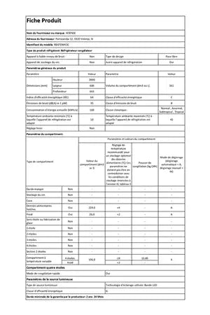 Réfrigérateur congélateur en bas Hisense RB470N4CIC