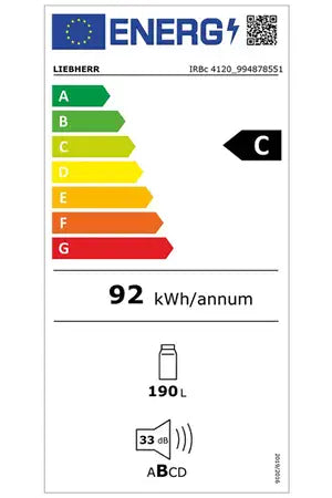 Réfrigérateur 1 porte Liebherr IRBc4120-22 BioFresh