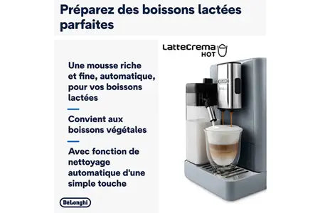 Expresso avec broyeur Delonghi FEB4455.G RIVELIA Gris