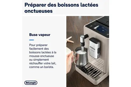 Expresso avec broyeur Delonghi FEB4435.BG RIVELIA Beige