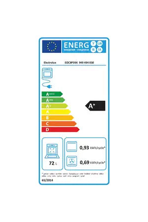 Four encastrable Electrolux EOC8P39X