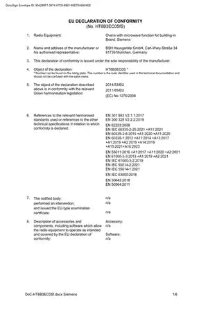 Four encastrable Siemens CM724G1B1F,