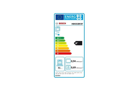 Four encastrable Bosch HBA553BV3F