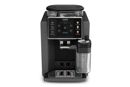 Expresso avec broyeur Krups Sensation Lait EA912HF1 Gris anthracite