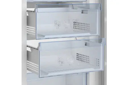 Congélateur armoire Beko RFNE448E45W