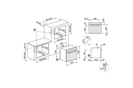 Four encastrable Smeg SOP6101S2B3