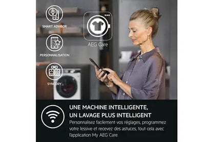 Sèche-linge pompe à chaleur AEG TR93A3H4BWE