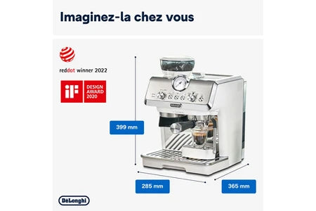 Expresso Delonghi La Specialista Arte EC9155.W Blanc Inox