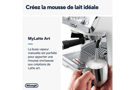 Expresso Delonghi La Specialista Arte EC9155.W Blanc Inox