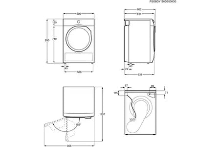 Sèche-linge à condensation Electrolux EW8HI9493DG