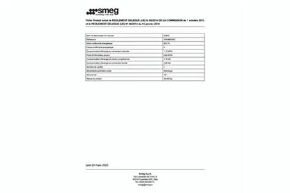 Four encastrable Smeg SF69M3TNO