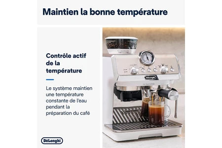 Expresso Delonghi La Specialista Arte EC9155.W Blanc Inox