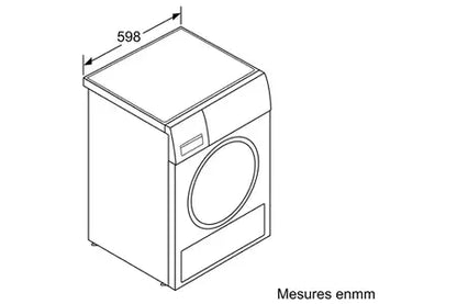 Sèche-linge pompe à chaleur Siemens WQ33G2D0FF