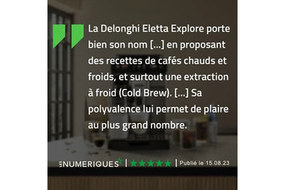 Expresso avec broyeur Delonghi ELETTA EXPLORE ECAM450.65.S SILVER