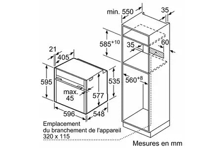 Four encastrable Neff B64FS31N0 - N90